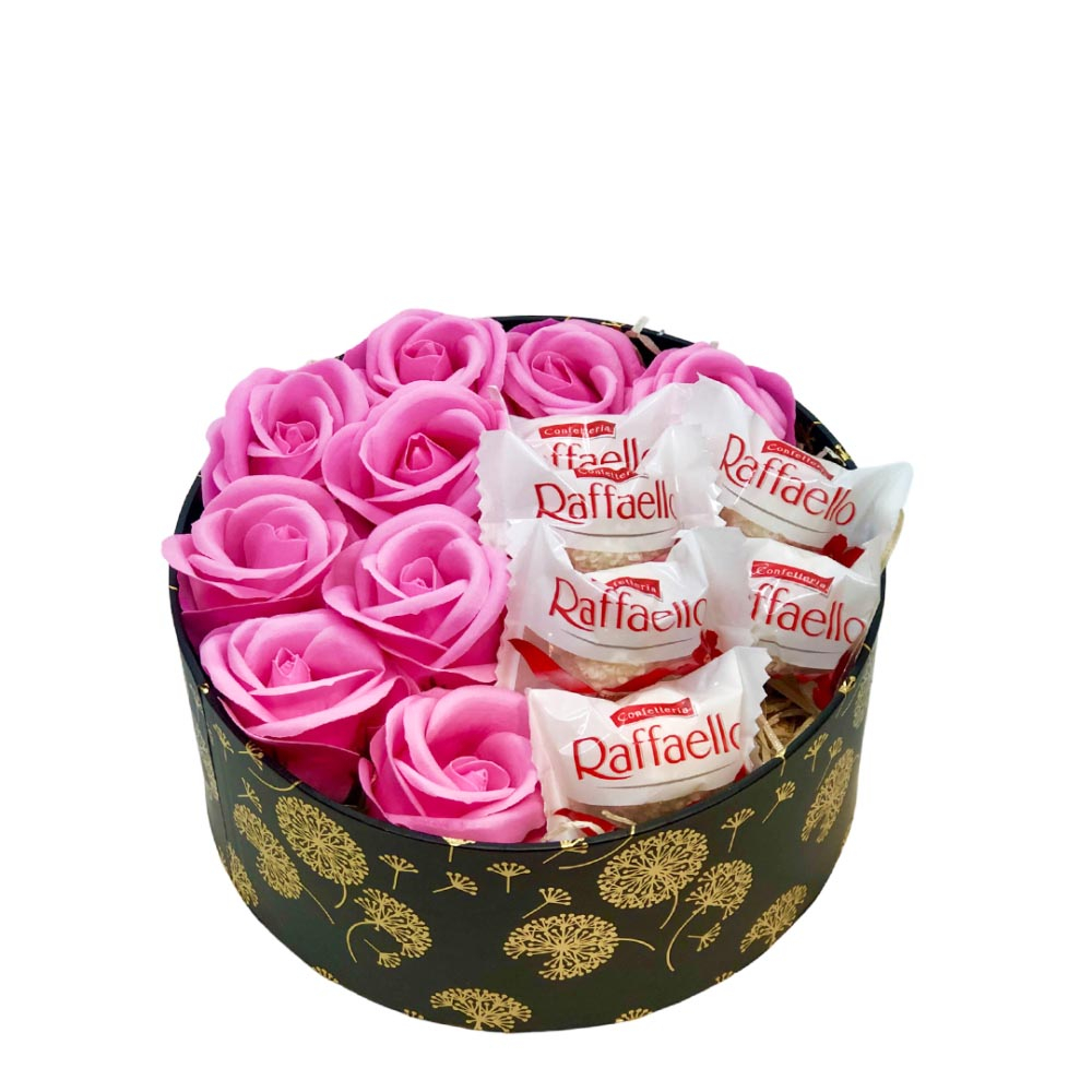 Rózsaszín Raffaello Box